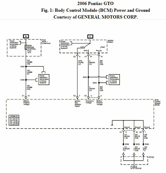 GTO 20052006 Wiring Information